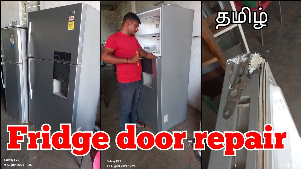 fridge door repair/ fridge door not closing properly/