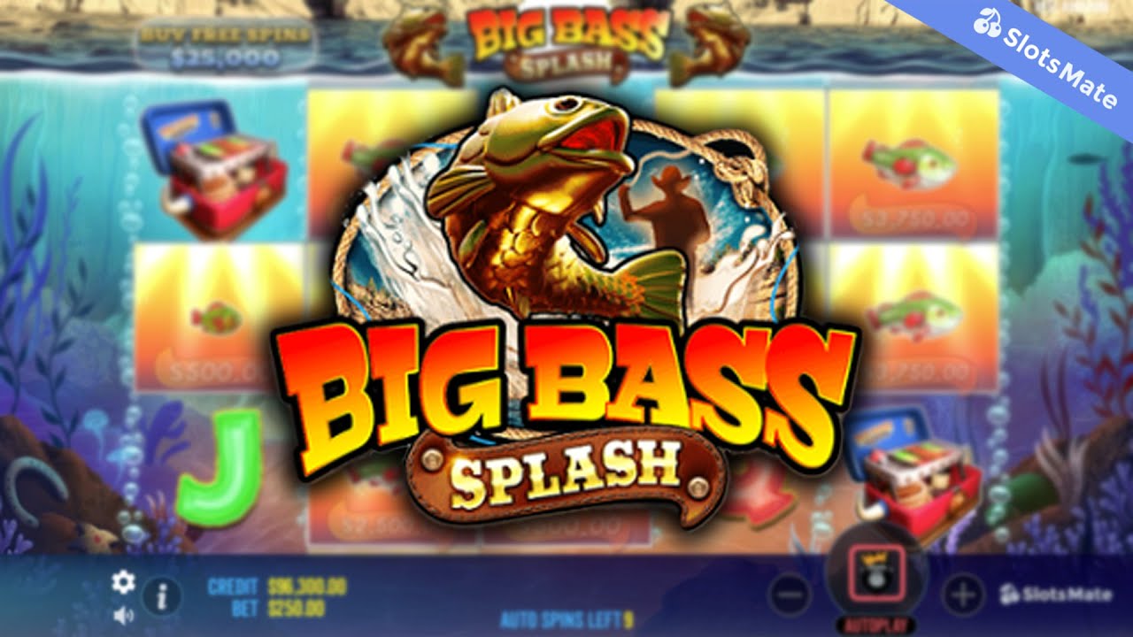 Big Bass Splash Slot by Pragmatic Play (Desktop View) - YouTube