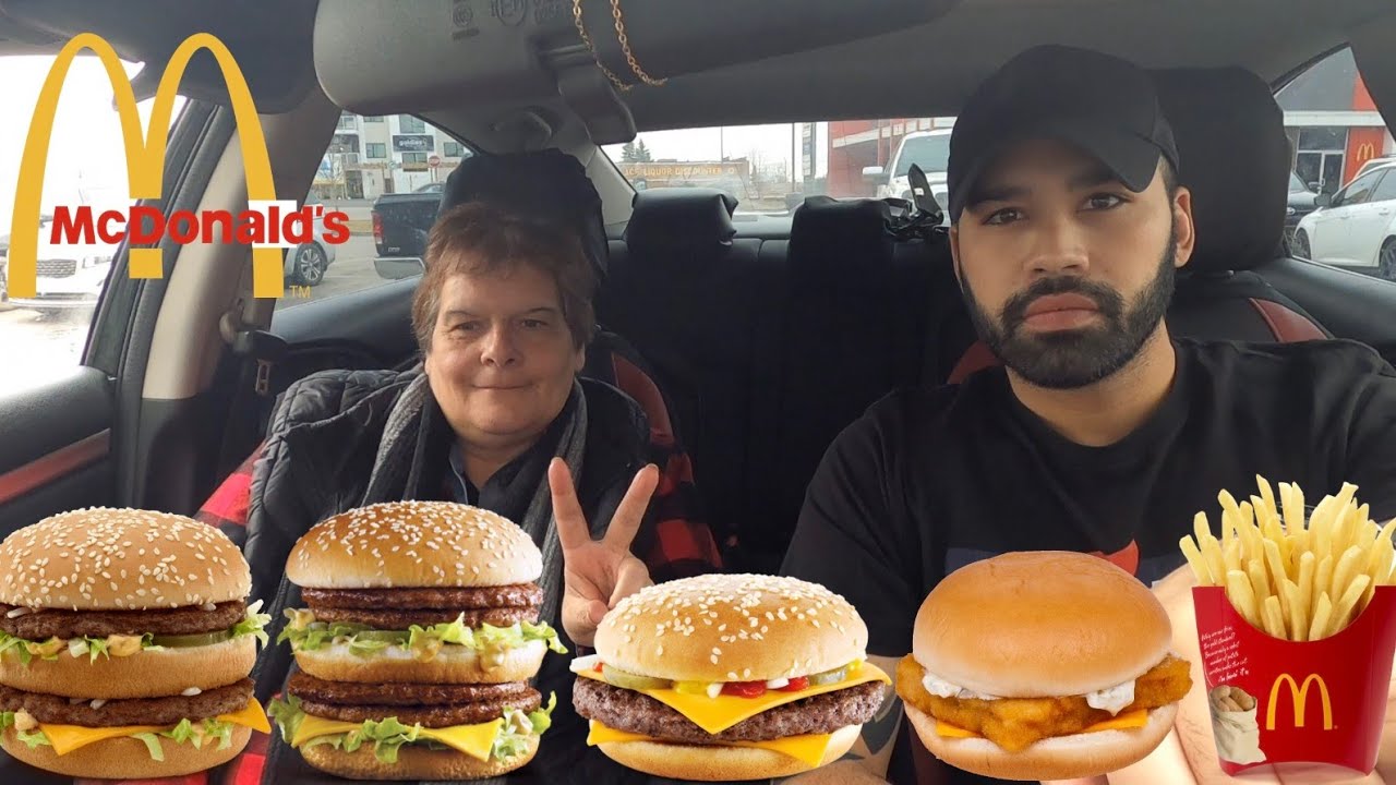 Mcdonalds Mukbang With Mom