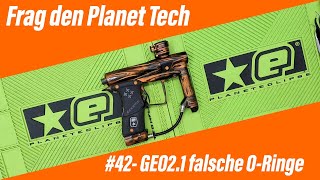 Frag den Planet Tech #42 GEO2.1 falsche O-Ringe Geo 2 1 Paintball