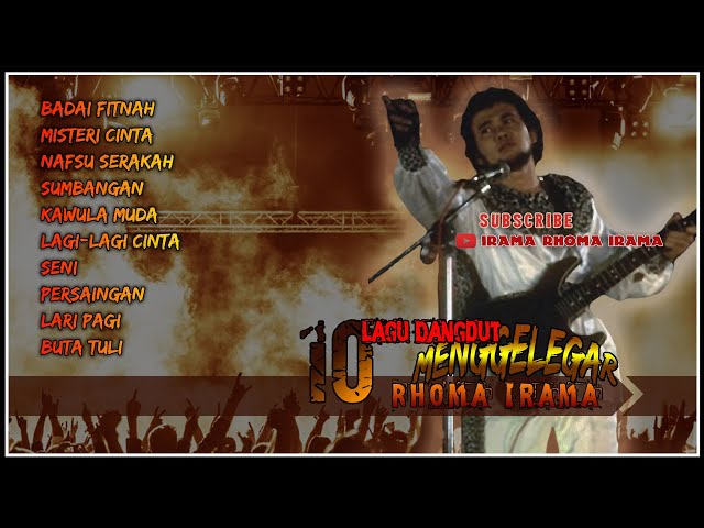 10 Lagu Dangdut Menggelegar Rhoma Irama Volume  II class=