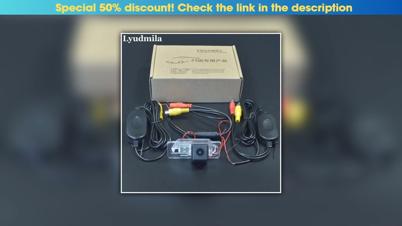 Flash Sale Wireless Parking Camera For BMW X1 E84 / X3 E83 / 1 3 E46 E90 E91 5 X5 Car Back up Rever