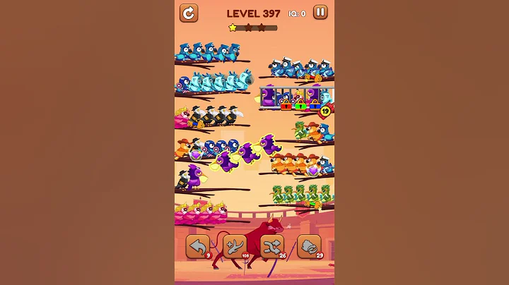 Bird Sort 2: Color Puzzle Level 397 #games #gaming #gameplay