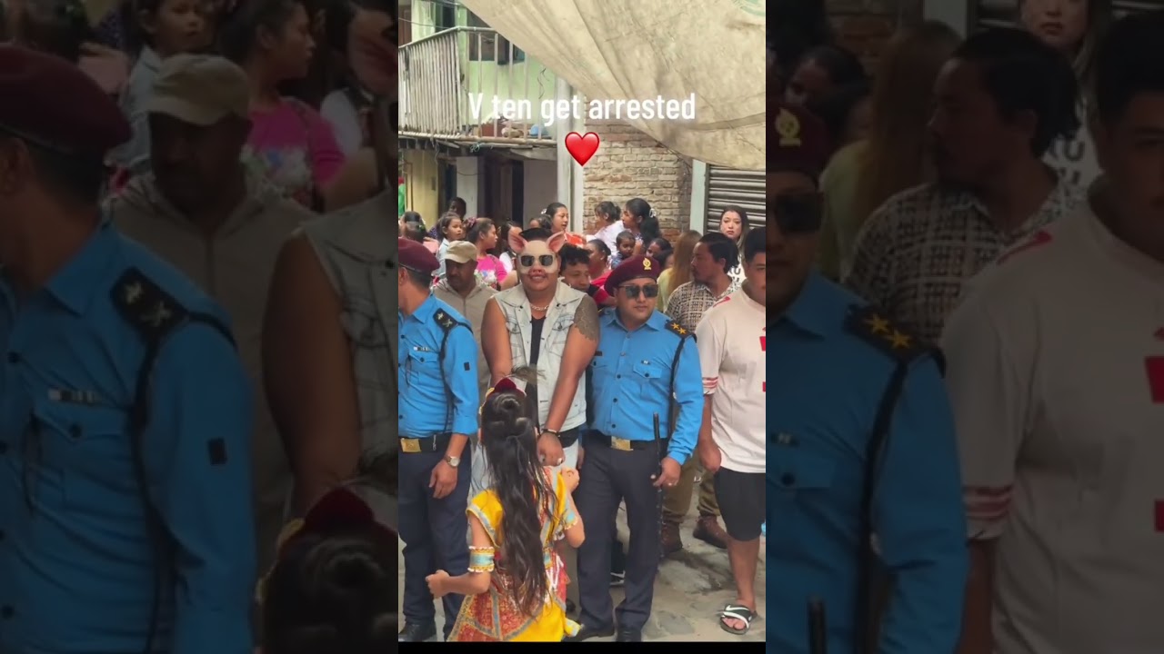 VTEN GOT ARRESTED IN ROPAI JATRA😂😂🔥