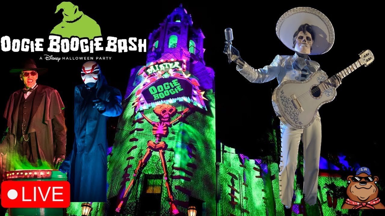 Live Oogie Boogie Bash Halloween Party At Disneyland California live-oogie-boogie-bash-halloween-party-at-disneyland-california