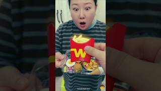 🍔😲 Sister Claims Her Food Is Missing and Brother Gives Everything Back ❤️🤝 #shorts @HappyLstory