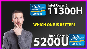 INTEL Core i5 11300H vs INTEL Core i5 5200U Technical Comparison