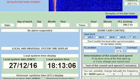 MSF " Rugby Anthorn " Radio Clock Decode.