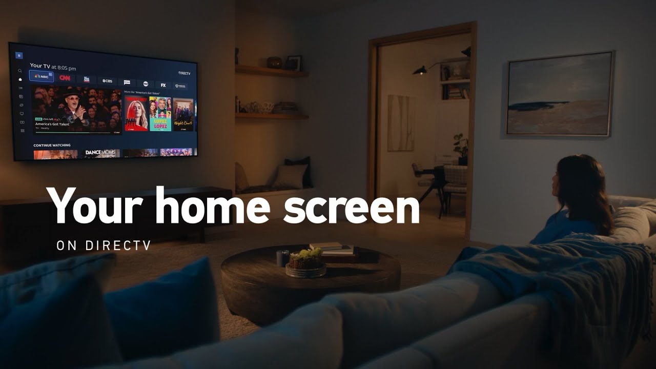 Your Personalized Home Screen on DIRECTV