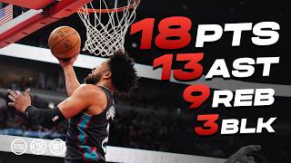 Cade Cunningham Does It All In Win Over Bulls 18 Pts, 13 Ast, 9 Reb & 3 Blk