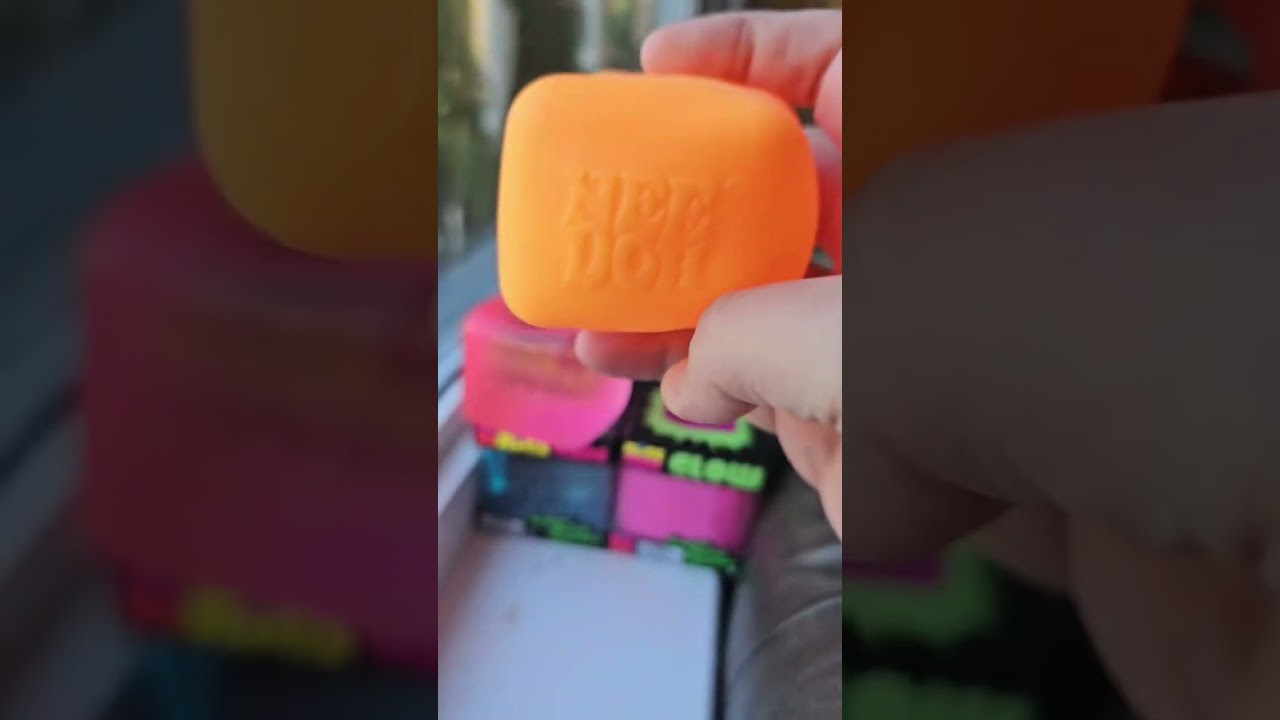 NeeDoh NEW Glow in the Dark Nice Cubes and Nice Cube Swirl
