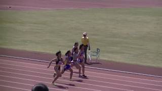 20170416静岡中部選手権女子100ｍ予選19組