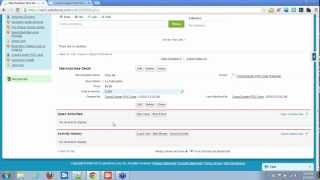Force.com demo app- user interface