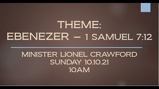 THEME: EBENEZER - 1 SAMUEL 7:12