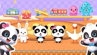 panda kiki dan miumiu bermain sama teman teman/babybus game/babybus kartun/cerita kartun/kartun anak