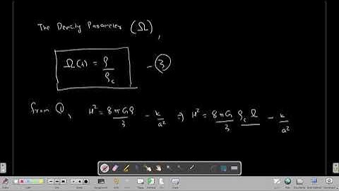The Density Parameter