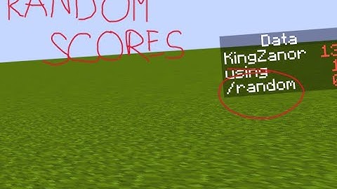 How To Generate RANDOM SCORES in VANILLA Minecraft | Minecraft Java 1.21+ Command Block Tutorial