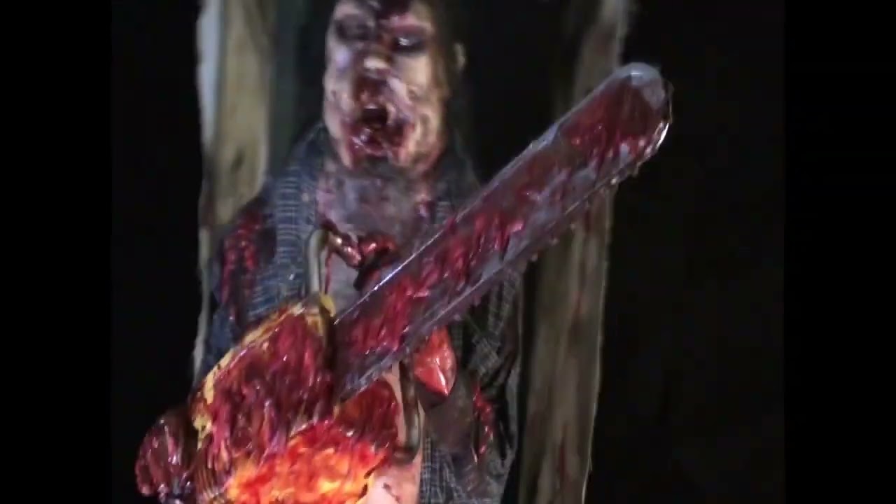 PoisonProps.com CB501 CHAINSAW BUTCHER HAUNTED HOUSE PROPS