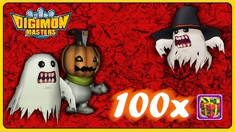 [GDMO] - Scanning 100 Birthday Celebration BOXs (Halloween Event 2016)