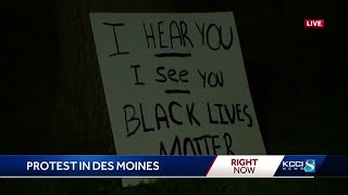 'I hear your heart. I hear your pain': Mayor Cownie addresses protesters outside his home