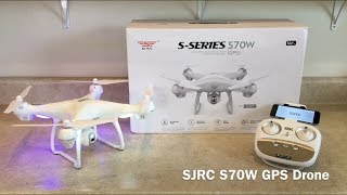 SJRC S70W GPS Drone Review screenshot 2