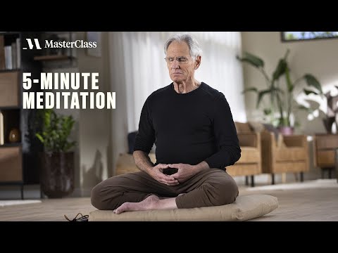 5-minute Guided Mediation with Jon Kabat-Zinn | MasterClass ...