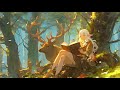 Elven serenity forest whispers lofi  drift into an ancient world of myth