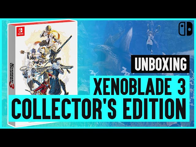 Unboxataan Xenoblade Chronicles 3: Collector's Edition