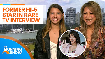 Former Hi-5 star Kathleen de Leon Jones in rare TV interview with daughter Keira
