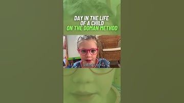 A day in the life of a child on the Doman Method