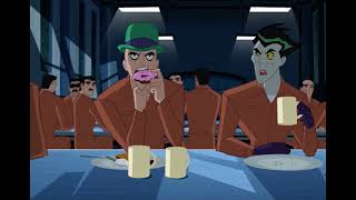 Justice League Action - Riddler eats Joker's doughnut