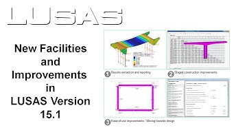 Webinar: New features and improvements in LUSAS Version 15.1