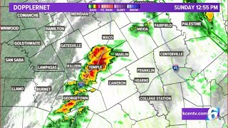 Live | Track strong line of storms moving through Central Texas