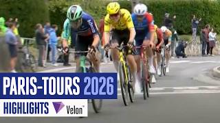 Punishing battle on gravel tracks 🥵 Paris-Tours 2026 Highlights