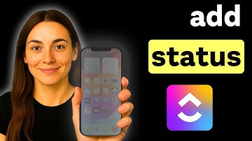 How to Add Status on Clickup