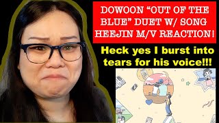 DOWOON "OUT OF THE BLUE" DUET WITH SONG HEEJIN M/V REACTION! // OF COURSE I burst into tears!!!