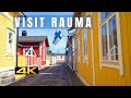 Walking in Rauma/ Finland - 4k (UHD)