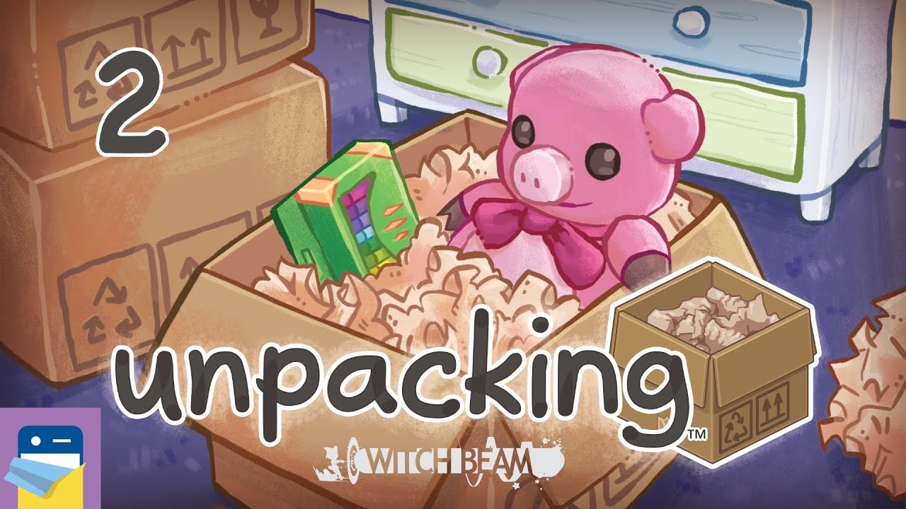 Unpacking: iOS/Android Gameplay Walkthrough Part 2 (by Humble Bundle / Witchbeam)