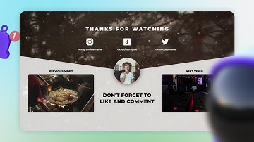 Design & Animate Endscreen in Hitfilm Express