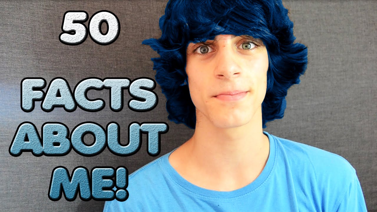 50 Facts About Me - I DYED MY HAIR BLUE