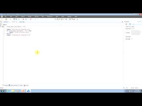 QTP Video Tutorial: How To Use If Then Statement
