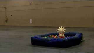 The Daycare Attendant Sits In The Dashcon Ball Pit By Himself