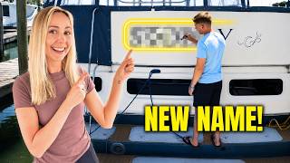 We Finally Renamed Our Boat… Here’s the Story Behind the Name