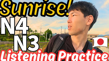 25 minutes N4 Japanese Listening Practice: Let