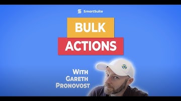 Bulk Actions