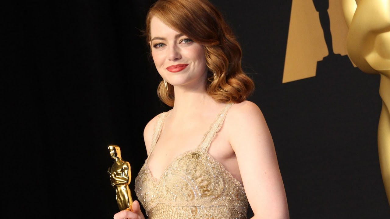 Речь эммы стоун на оскаре. 2012 Oscars Emma Stone.