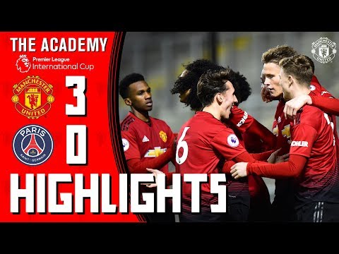 U23s Highlights | Manchester United 3-0 Paris Saint-Germain | Premier League International Cup