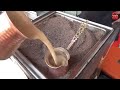 @Boiling Coffee using sand  :|#Made on hot sand |Like Turkish Cofee || Apple Street Food 1