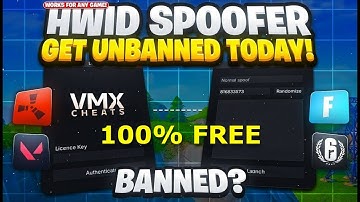 Free HWID Spoofer - Unban Any Game Hardware Permanently [Tutorial]