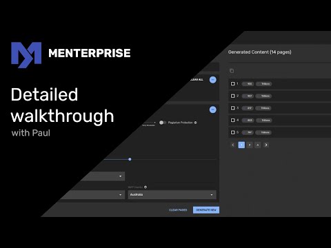 Menterprise Review - Detailed Dashboard Walkthrough - Marketing Software   